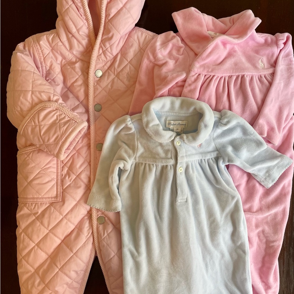 ❄️ Baby Girl Ralph Lauren Winter Bundle